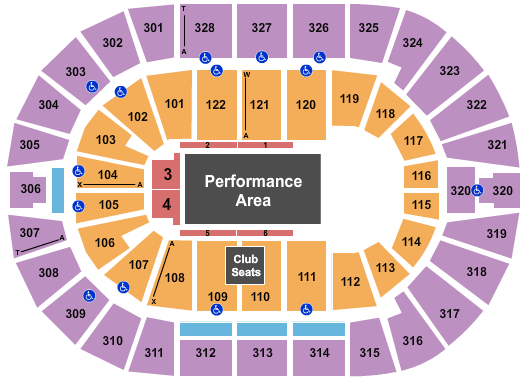 Luzia Denver Seating Chart